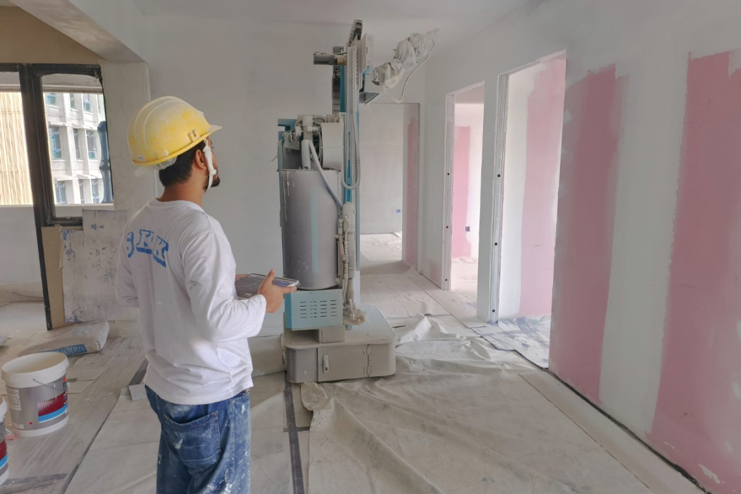 蔚建噴涂機器人中標新加坡建屋發(fā)展局（HDB）首個建筑機器人集采項目